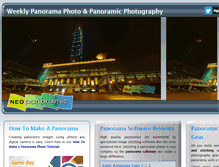 Tablet Screenshot of neopanoramic.com